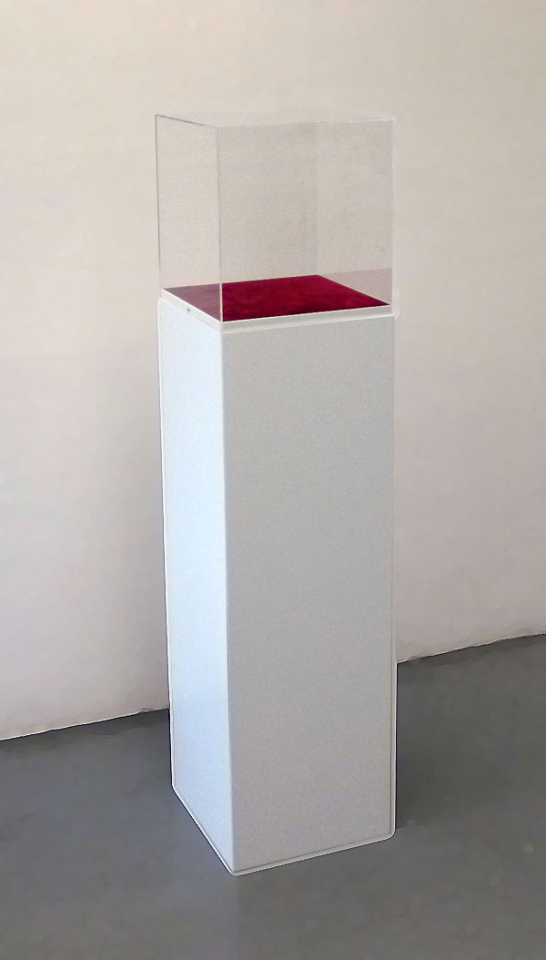 espositore colonna plexiglass